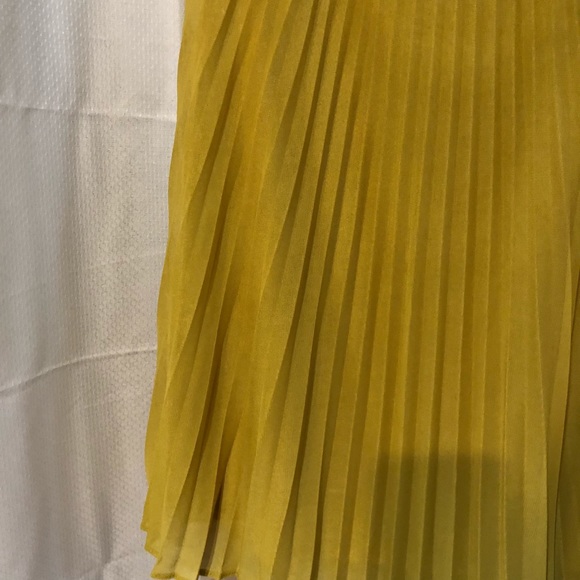 NWT Max & Cleo Knit Cocktail Dress Golden Yellow - Picture 5 of 7